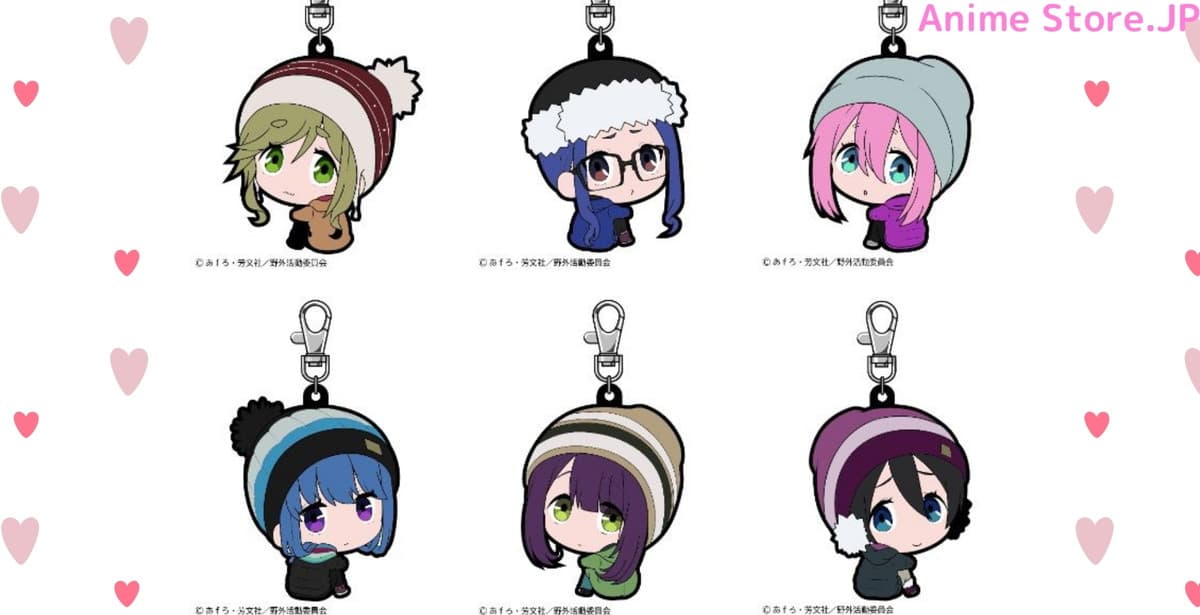 【Laid-back Camp】Bocchi-kun Series Rubber Mascot Coming in Late June!