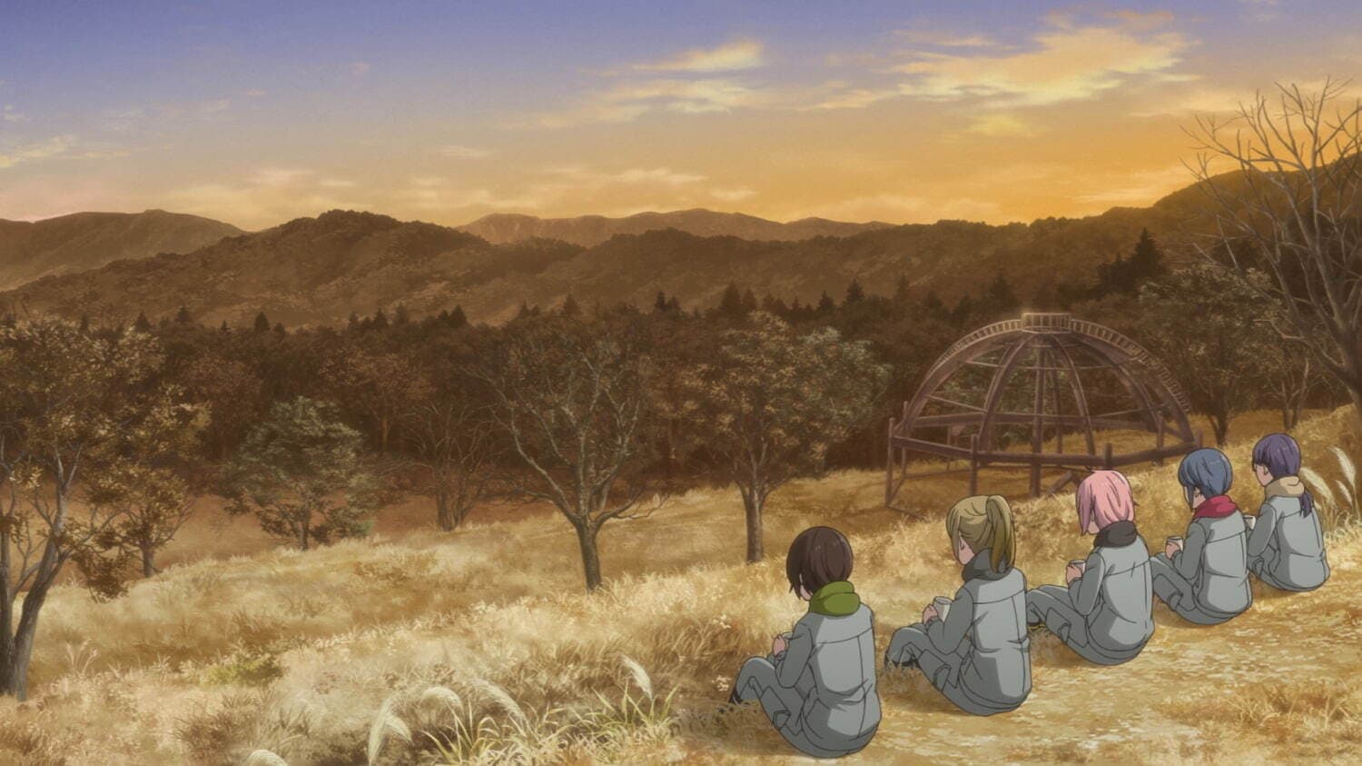 The trailer & story of the movie “Laid-Back Camp△” are released. Completion screening will also be held.