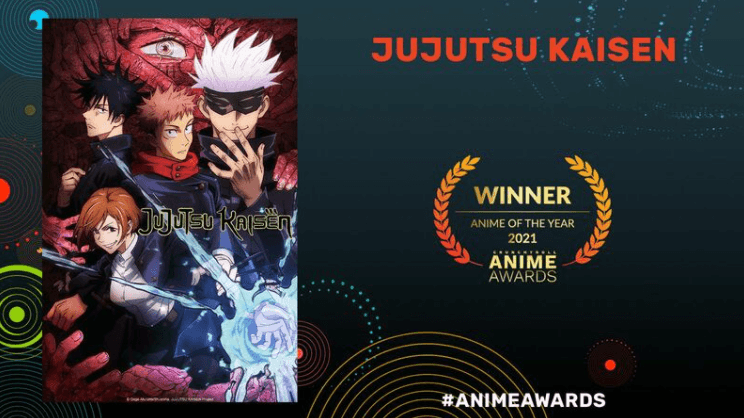 Anime Award 2021 “Jujutsu Kaisen” won the Animation of the Year Award.