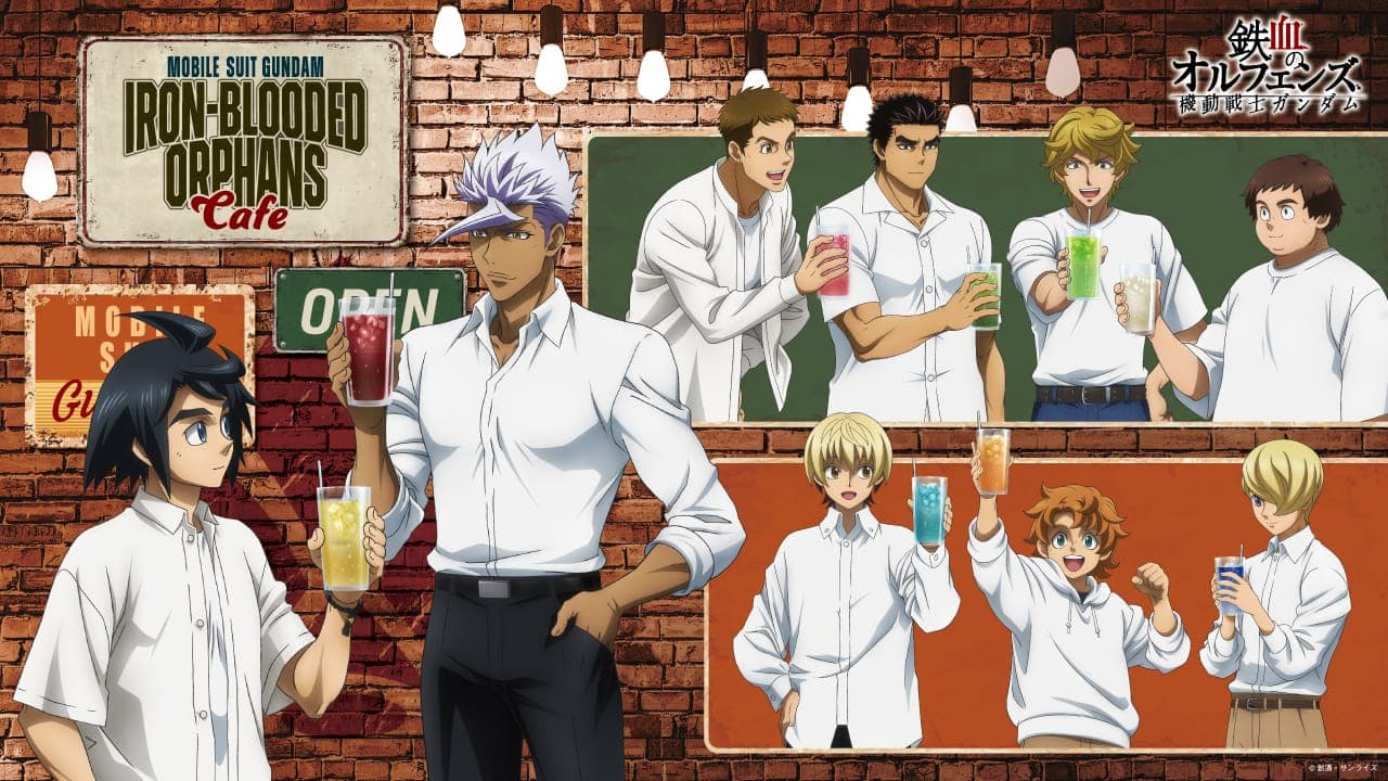 Mobile Suit Gundam: Iron-Blooded Orphans 10th Anniversary Cafe at Tokyo Solamachi (2025-2026)