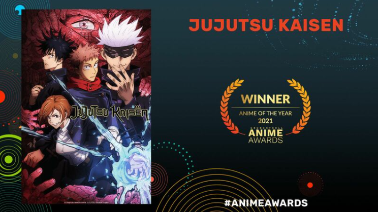 Anime Award 2021 "Jujutsu Kaisen" won the Animation of the Year Award.